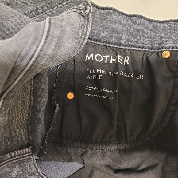 MOTHER Mid Rise Dazzler Ankle size 27 - Picture 8 of 10